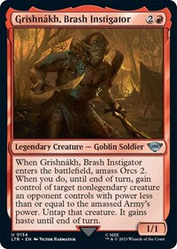 Grishnakh, Brash Instigator - Universes Beyond: The Lord of the Rings: Tales of Middle-earth - 134