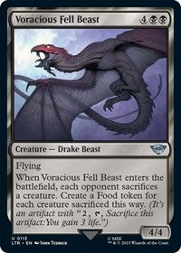 Voracious Fell Beast - Universes Beyond: The Lord of the Rings: Tales of Middle-earth - 113