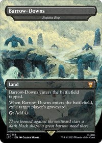 Barrow-Downs - Bojuka Bog (Borderless) - Commander: The Lord of the Rings: Tales of Middle-earth - 358