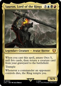 Sauron, Lord of the Rings - Commander: The Lord of the Rings: Tales of Middle-earth - 4