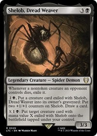 Shelob, Dread Weaver - Commander: The Lord of the Rings: Tales of Middle-earth - 29
