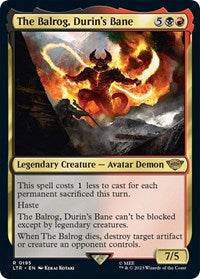 The Balrog, Durin's Bane - Universes Beyond: The Lord of the Rings: Tales of Middle-earth - 195