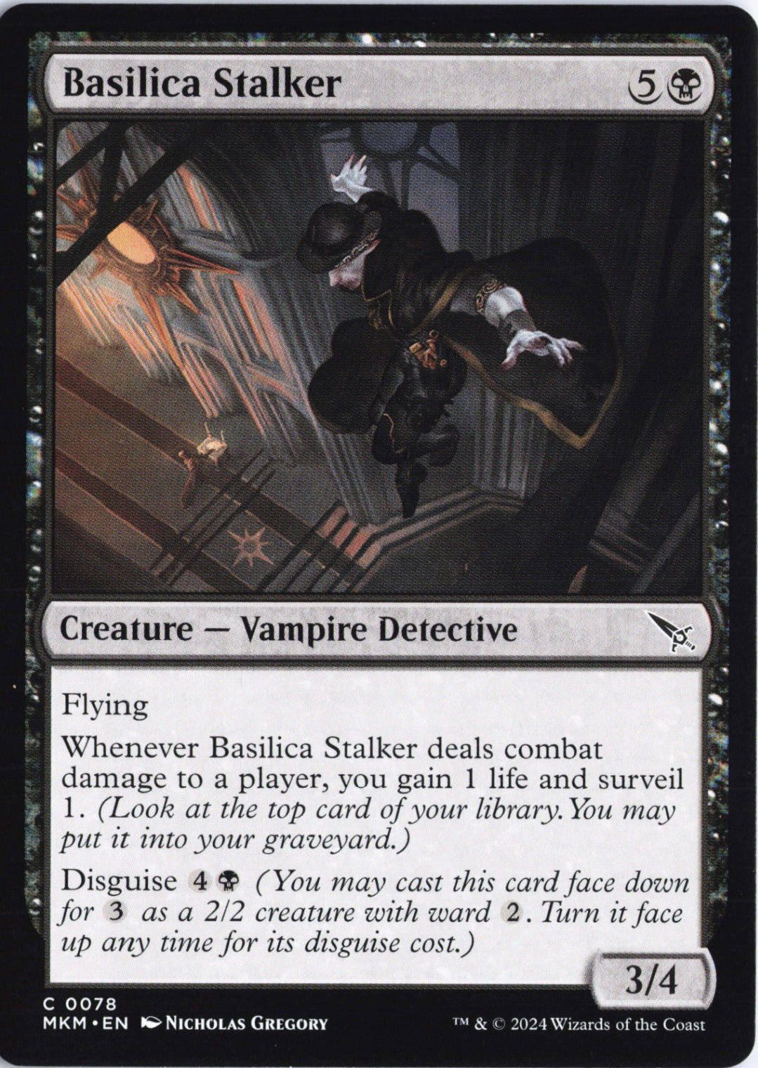 Basilica Stalker C Murders at Karlov Manor 78 NM