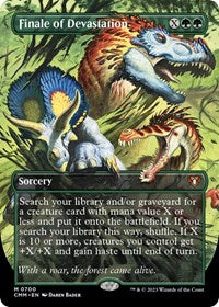 Finale of Devastation (Borderless) - Commander Masters - 700
