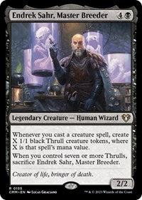 Endrek Sahr, Master Breeder - Commander Masters - 155