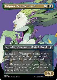 Tatyova, Benthic Druid (Borderless) - Commander Masters - 687