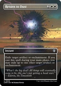 Return to Dust (Borderless) - Commander Masters - 628