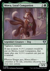 Mowu, Loyal Companion - Commander Masters - 306