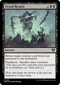 Dread Return - Commander Masters - 153
