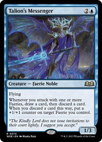 Talion's Messenger - Wilds of Eldraine - 73