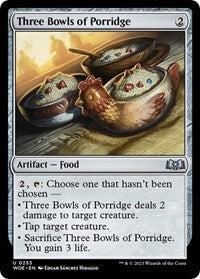 Three Bowls of Porridge - Wilds of Eldraine - 253