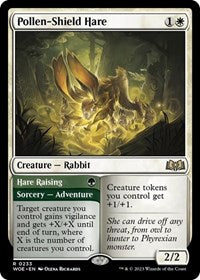 Pollen-Shield Hare - Wilds of Eldraine - 233