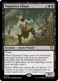 Puppeteer Clique - Commander: Wilds of Eldraine - 115
