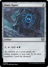 Dimir Signet - Commander: Wilds of Eldraine - 146