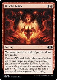 Witch's Mark - Wilds of Eldraine - 158
