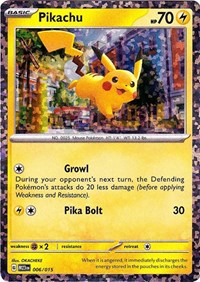 Pikachu - McDonald's Promos 2023 - 006/015