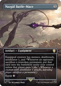 Nazgul Battle-Mace (Borderless) - Commander: The Lord of the Rings: Tales of Middle-earth - 510