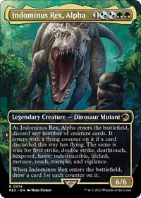 Indominus Rex, Alpha (Borderless) - Universes Beyond: Jurassic World Collection - 14