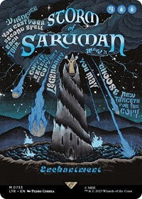 Storm of Saruman (Borderless Poster) - Universes Beyond: The Lord of the Rings: Tales of Middle-earth - 733