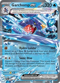 Garchomp ex - 038/182 - SV04: Paradox Rift - 038/182