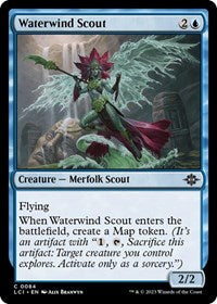 Waterwind Scout - The Lost Caverns of Ixalan - 84