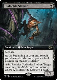 Stalactite Stalker (Extended Art) - The Lost Caverns of Ixalan - 370