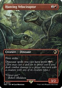 Hunting Velociraptor (Borderless) - Universes Beyond: Jurassic World Collection - 4