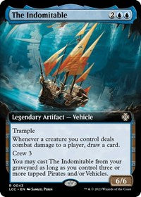 The Indomitable (Extended Art) - Commander: The Lost Caverns of Ixalan - 43