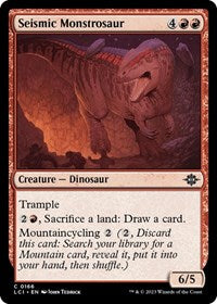 Seismic Monstrosaur - The Lost Caverns of Ixalan - 166