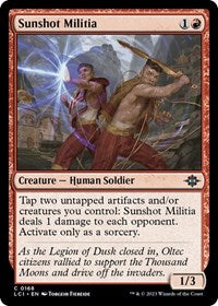 Sunshot Militia - The Lost Caverns of Ixalan - 168