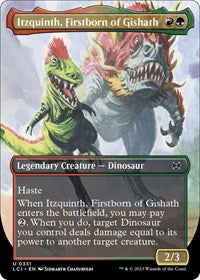 Itzquinth, Firstborn of Gishath (Borderless) - The Lost Caverns of Ixalan - 331