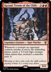 Kazuul, Tyrant of the Cliffs - Commander: Murders at Karlov Manor - 157