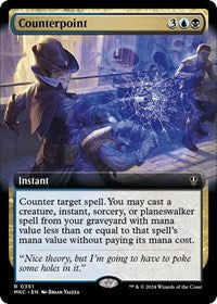 Counterpoint (Extended Art) - Commander: Murders at Karlov Manor - 351