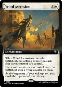 Veiled Ascension (Extended Art) - Commander: Murders at Karlov Manor - 329