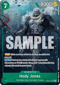 Hody Jones (035) (Alternate Art) - Wings of the Captain #OP06-035