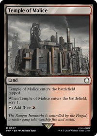 Temple of Malice - Universes Beyond: Fallout - 307