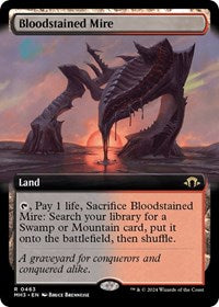 Bloodstained Mire (Extended Art) - Modern Horizons 3 - 463