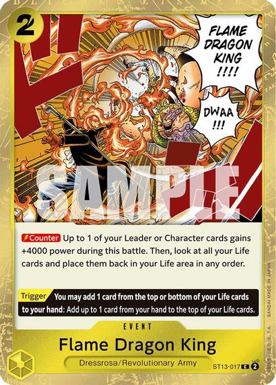 Flame Dragon King ST13-017