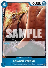 Edward Weevil - Extra Booster: Memorial Collection #EB01-023