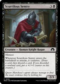 Scurrilous Sentry - Modern Horizons 3 - 108