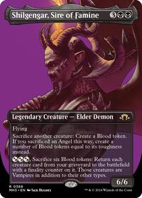 Shilgengar, Sire of Famine (Borderless) - Modern Horizons 3 - 366