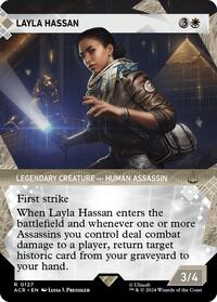 Layla Hassan (Showcase) - Universes Beyond: Assassin's Creed - 127