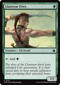 Llanowar Elves - Foundations - 227