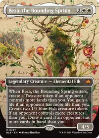 Beza, the Bounding Spring (Borderless) - Bloomburrow - 287