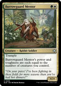 Burrowguard Mentor - Bloomburrow - 206