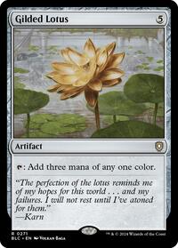 Gilded Lotus - Commander: Bloomburrow - 271