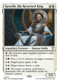 Kenrith, the Returned King (White Border) - Mystery Booster 2 - 13