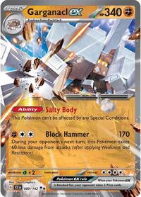 Garganacl ex - SV07: Stellar Crown - 089/142