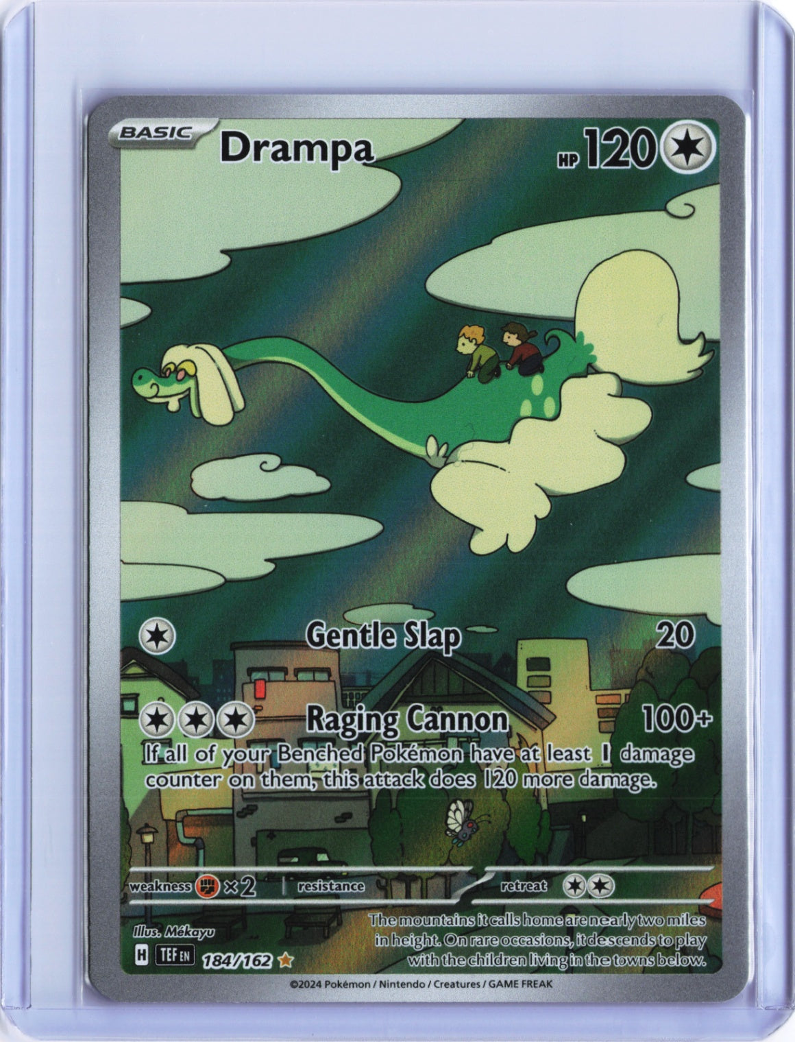 Drampa - Illustration Rare SV05: Temporal Forces 184/162 NM