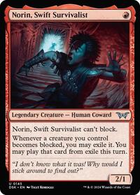 Norin, Swift Survivalist (0145) - Duskmourn: House of Horror - 145